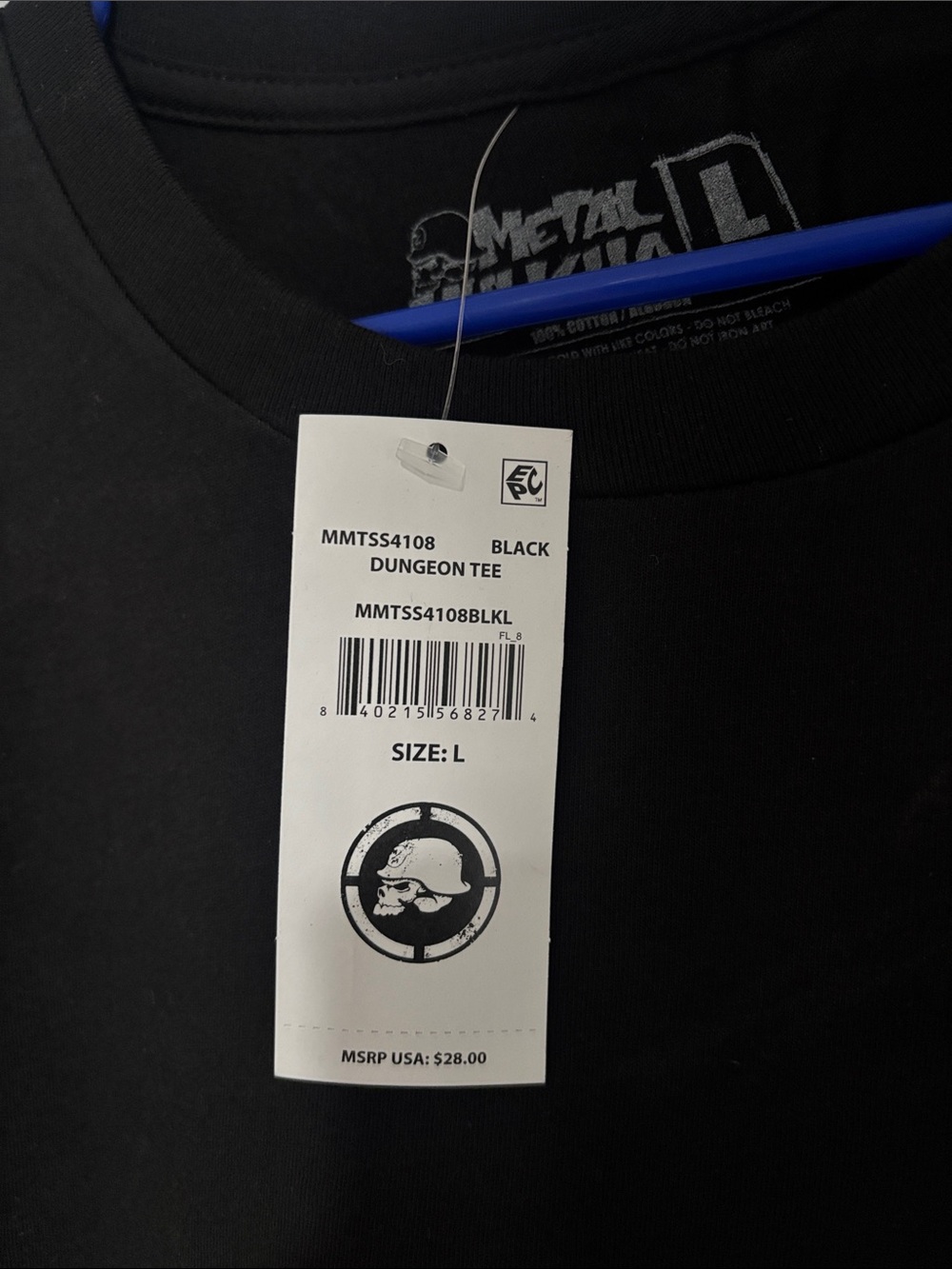 Metal Mulisha Black Short-Sleeve Skull Logo Tee - Picture 3 of 3